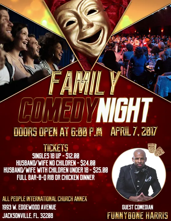 Family Comedy Night cover