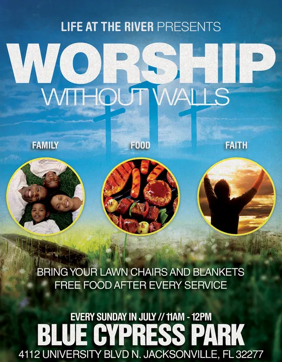 Life at the River International Ministries: Print flyer
