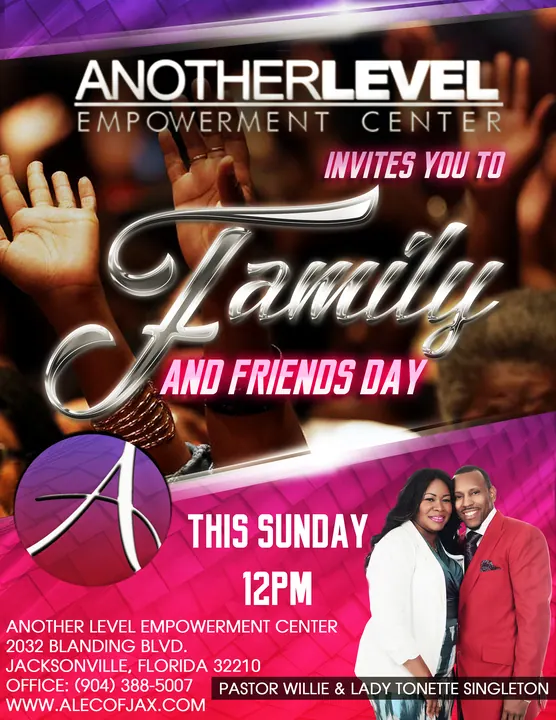 Family and Friends Day cover